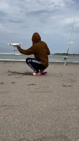 Drone Fishing Melempar Umpan Mancing Pasiran #dronefishing #mancing #fishing 
