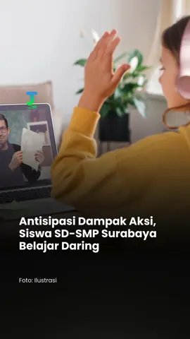 Dinas Pendidikan Surabaya menginstruksikan siswa SD dan SMP untuk belajar dari rumah selama 1–4 September 2025. Kebijakan ini diambil untuk menjaga kondisi psikologis anak akibat situasi aksi yang terjadi di Surabaya.  Kepala Dispendik, Yusuf Masruh, menegaskan bahwa kegiatan belajar tetap berlangsung secara daring, dipandu guru, bukan libur sekolah.  