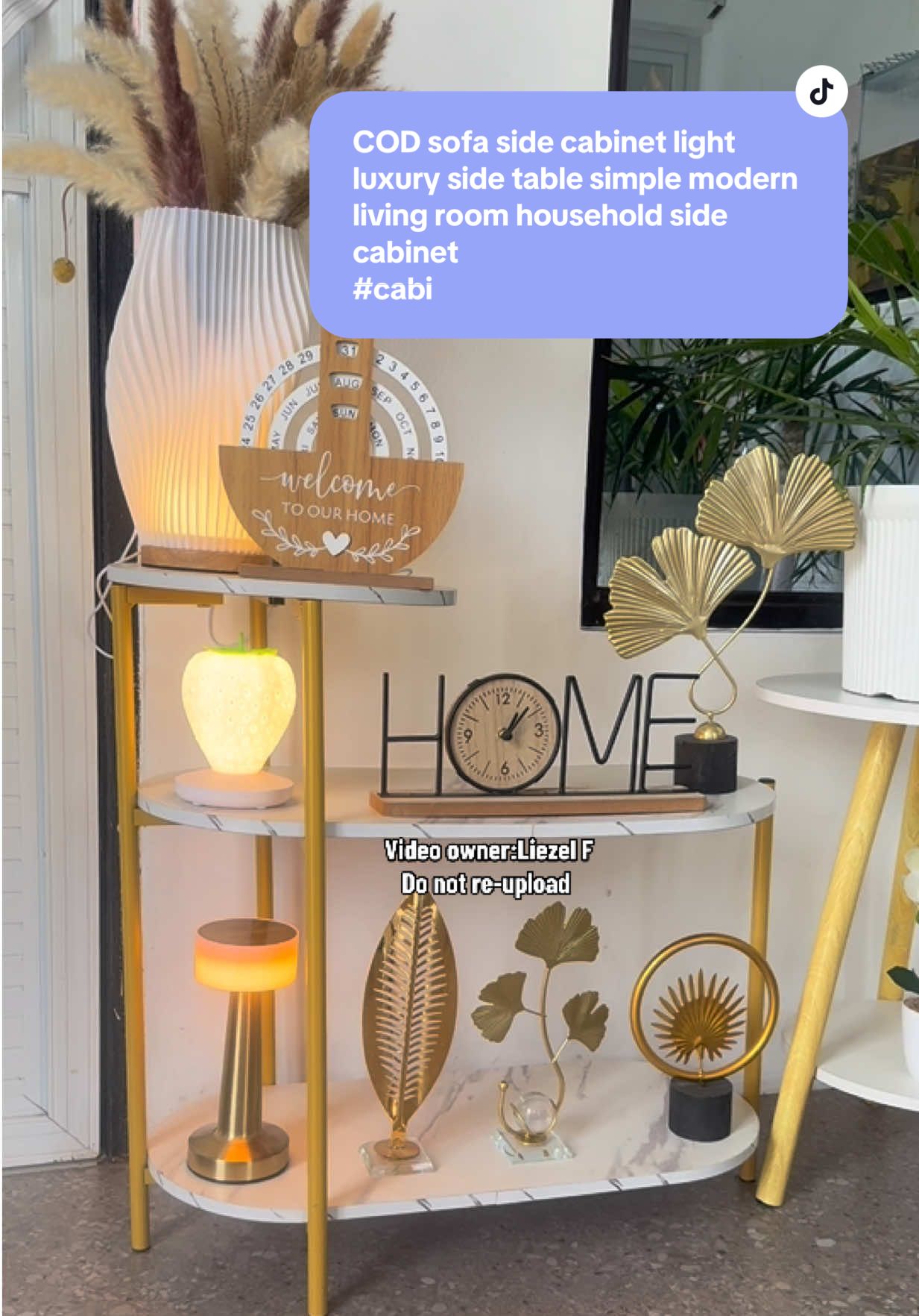 Aesthetic sofa side cabinet light luxury side table simple modern living room household side cabinet #cabinet #sidetable #sofasidetable #moderntable #aesthetictable 