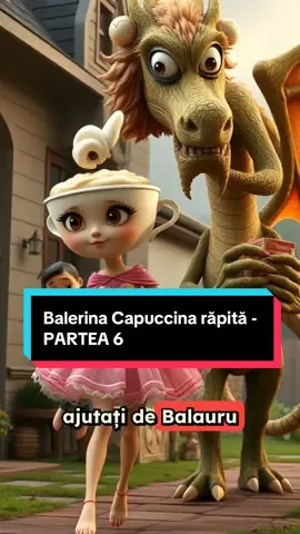 Episod integral pe youtube, link în comentarii 🔗 #romania #storytime #ballerinacappuccina #brainrot #poveste 