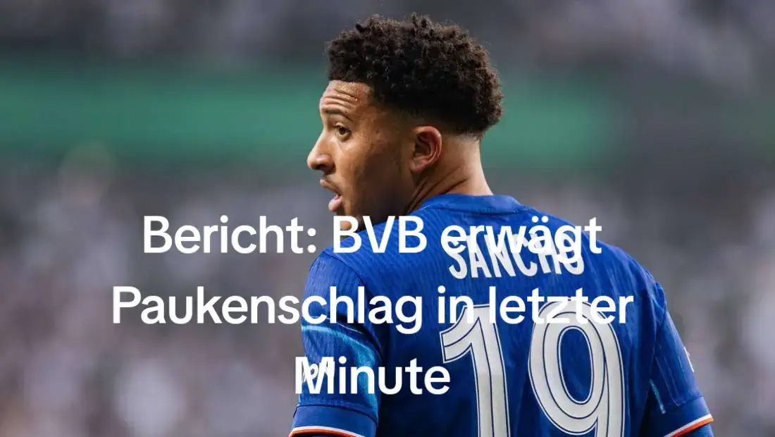 Jadon Sancho statt Maximilian Beier? Kurz vor Transfer-Schluss nehmen die Spekulationen über eine BVB-Rückkehr Fahrt auf. Dortmund – Kurz vor Schließung des Transferfensters wird ein BVB-Thema wieder heiß diskutiert: Kommt Jadon Sancho doch noch zurück nach Dortmund? Ein Szenario, das SZ-Journalist Freddie Röckenhaus für durchaus möglich hält – verbunden mit dem Abgang von Maximilian Beier. BVB-Spekulation um Last-Minute-Rückkehr von Jadon Sancho Der FC Brentford hat laut Sky bereits ein Angebot über 52 Millionen Euro für den 22-Jährigen vorgelegt. Die Dortmunder haben dieses aber nach Informationen von The Athletic abgelehnt. Trainer Niko Kovac sagte über einen möglichen Transfer 