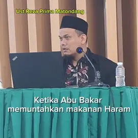ABU BAKAR MEMUNTAHKAN MAKANAN HARAM  #kajiankajianmencerahkan  #alhudacipinangkebembem 