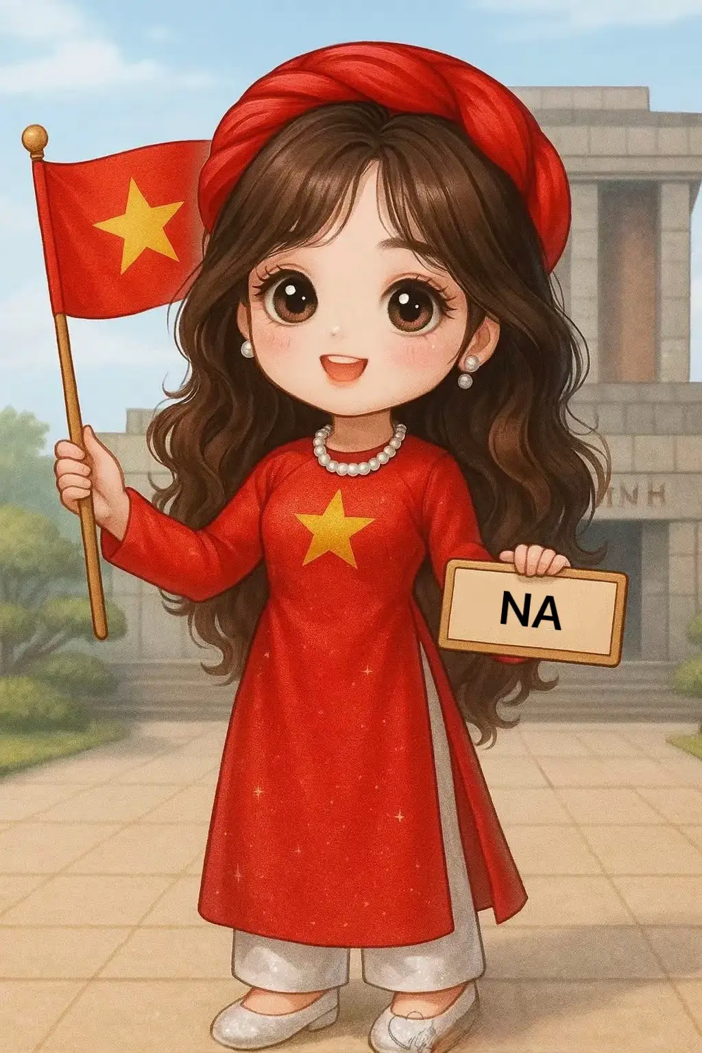 muốn có tên của mình  chọn  ảnh và cmt bên dưới mình tạo cho tấm ảnh có tên bản thân đổi avatar kĩ niệm 80 năm Quốc Khánh 2/9 ạ #xuhuong #trending 