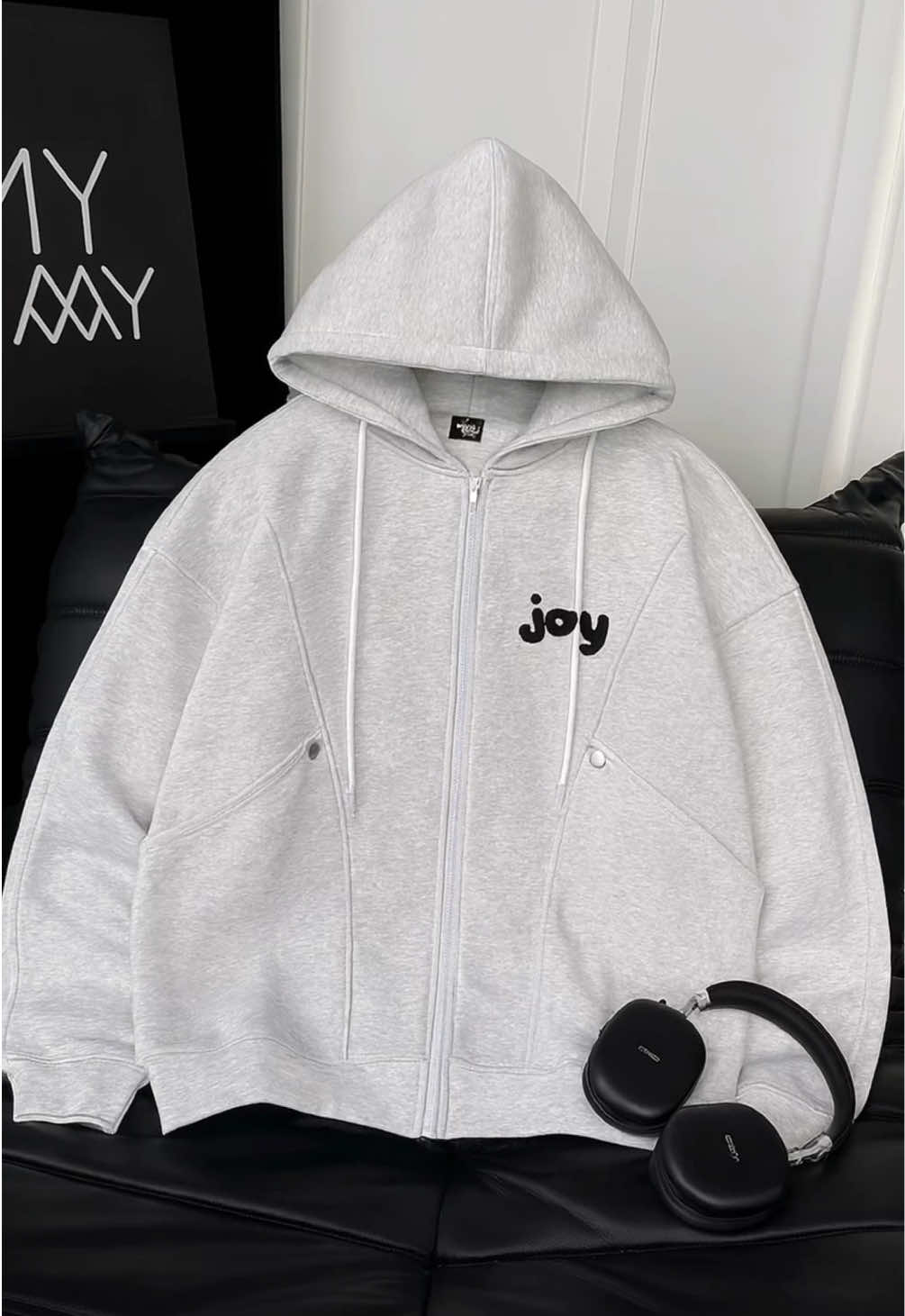 Áo khoác Hoodie thêu xù chất lừ #outfit #aohoodie #aokhoacnamnu 