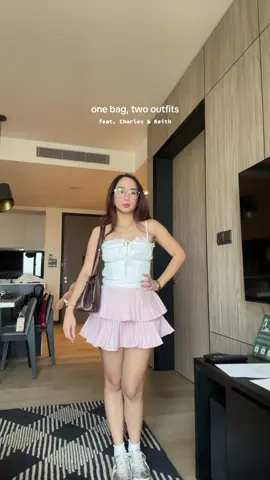 height 5ft #OOTD #outfitideas #fashiontiktok #miniskirt #charlesandkeith 