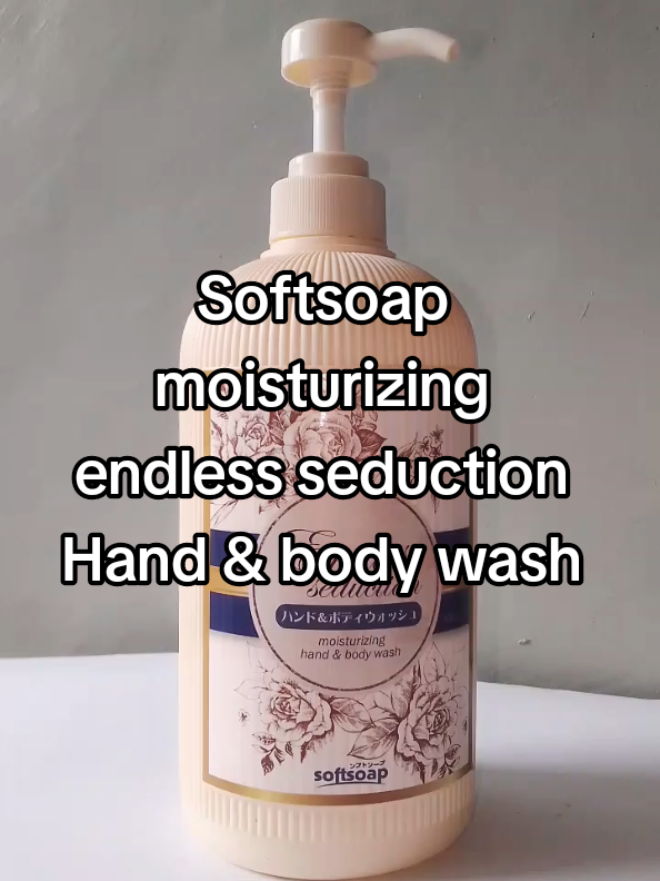 Softsoap endless seduction moisturizer Hand & Body wash #softsoap #moisturizing #handandbodywash #daisofinds #bodywash 