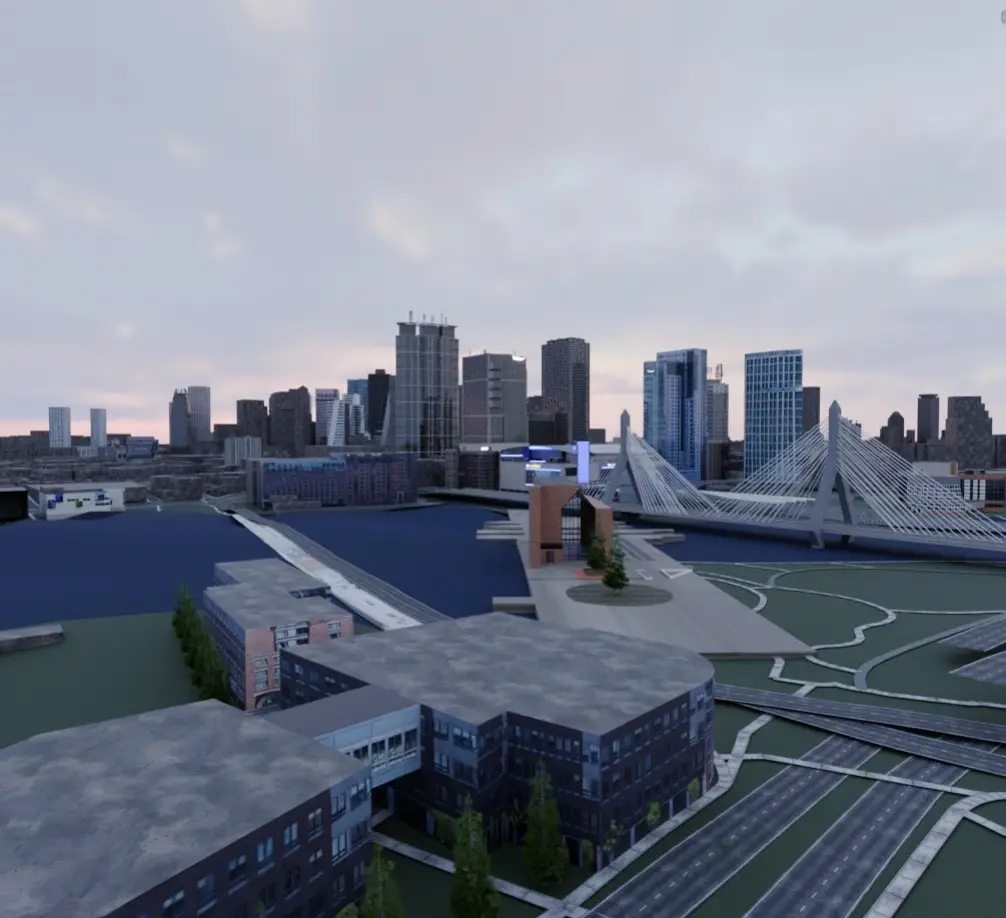 New update on my Boston map I been working on in blender for assetto corsa im so proud of my self came a long way learning the program to making my own buildings roads to whatever objects I can think of so check let me know if I should keep cooking this map and drop it in Dec 😎#assettocorsa #saucemeupfendi #boston #mapmaking 