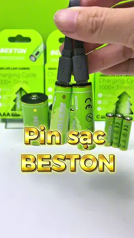 Dòng pin sạc tiết kiệm và thân thiện với môi trường #pinsaclai #pintieusaclai #pinbeston #pinsacbestonchinhhang #bestonmallvietnam 
