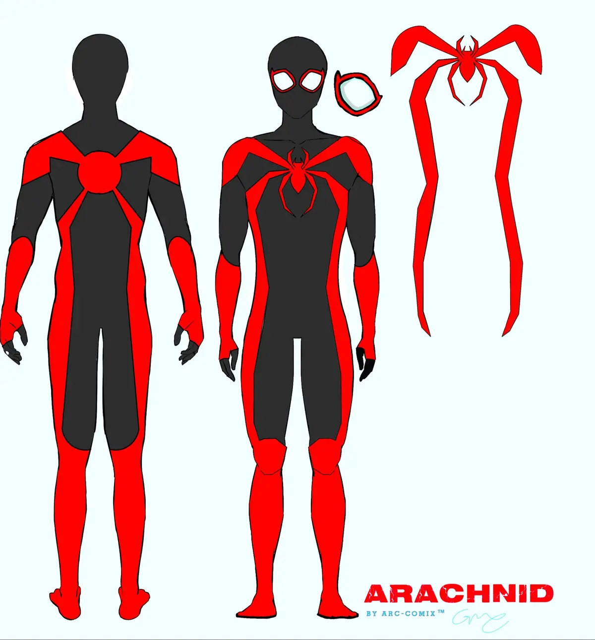How my spider suit would look 