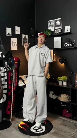 Quần nỉ 2 da form rộng #outfit #xuhuong #quanniongrong #quanongrong #quandaiongrong 