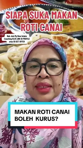 ✨ Anda suka makan roti canai? Tapi nak kurus, nak sihat, risau tak boleh makan lagi?  Sebenarnya ada caranya k tak perlu tinggal terud. Saya share 5 cara olah roti canai supaya lebih ok untuk diet dengan cara tambah protein, kurang minyak, hadkan kuah, tambah serat, & jadikan menu sesekali. Nak kurus bukan bermaksud tinggal semua makanan, tapi bijak kawal portion & olahan. Saya Coach Muhaini, 8 tahun pengalaman & dah turun 20kg.  Kalau anda nak kurus step-by-step secara online, klik link di profile atau isi beg biru sekarang. #coachmuhainiidris #TipsDiet #RotiCanaiSihat #KurusEnjoy #CabaranKurusOnline
