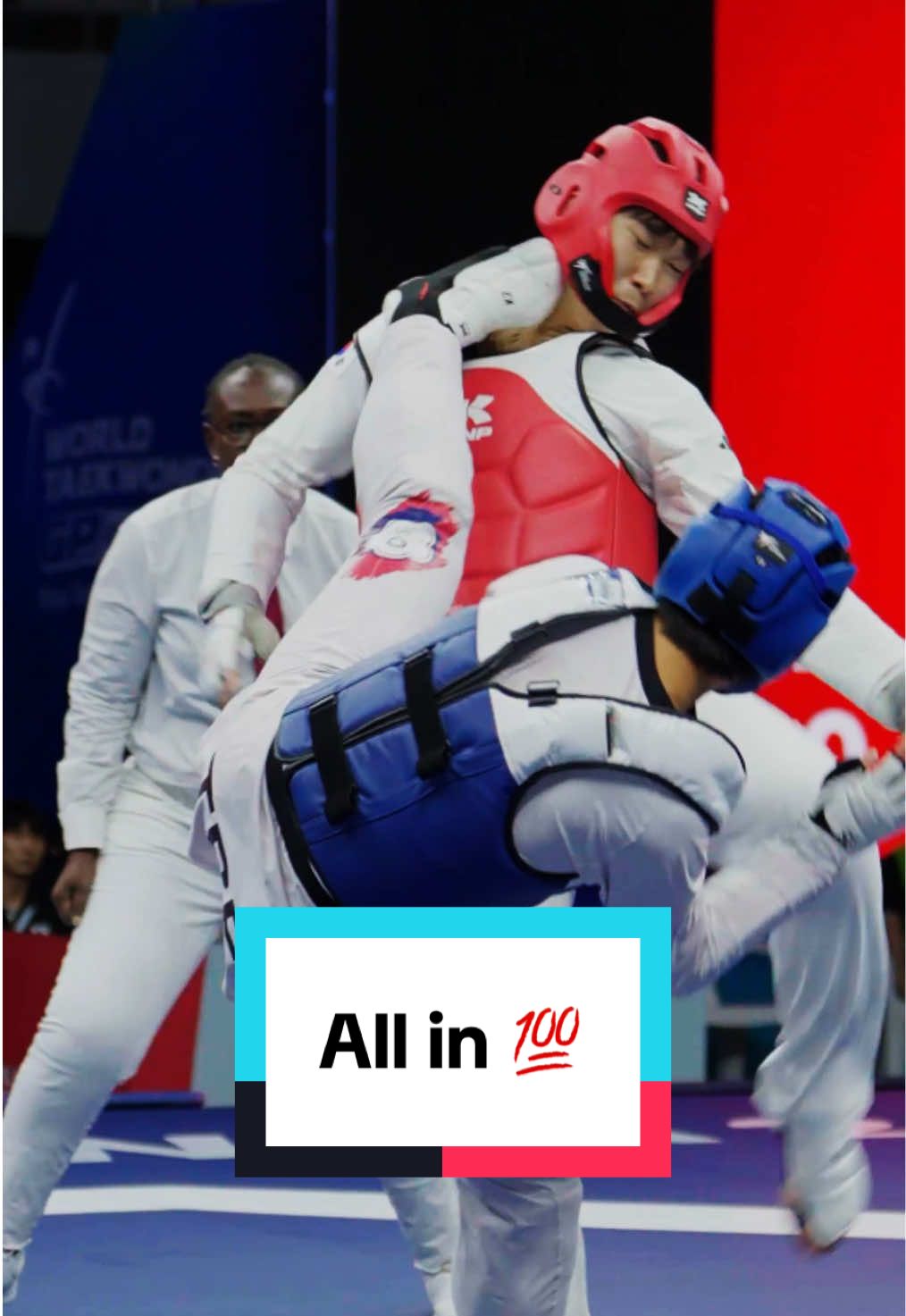All in 💯  #WorldTaekwondo  #MujuTaekwondowon2025GP #GPChallenge #GrandPrixChallenge #WTGPC2025 