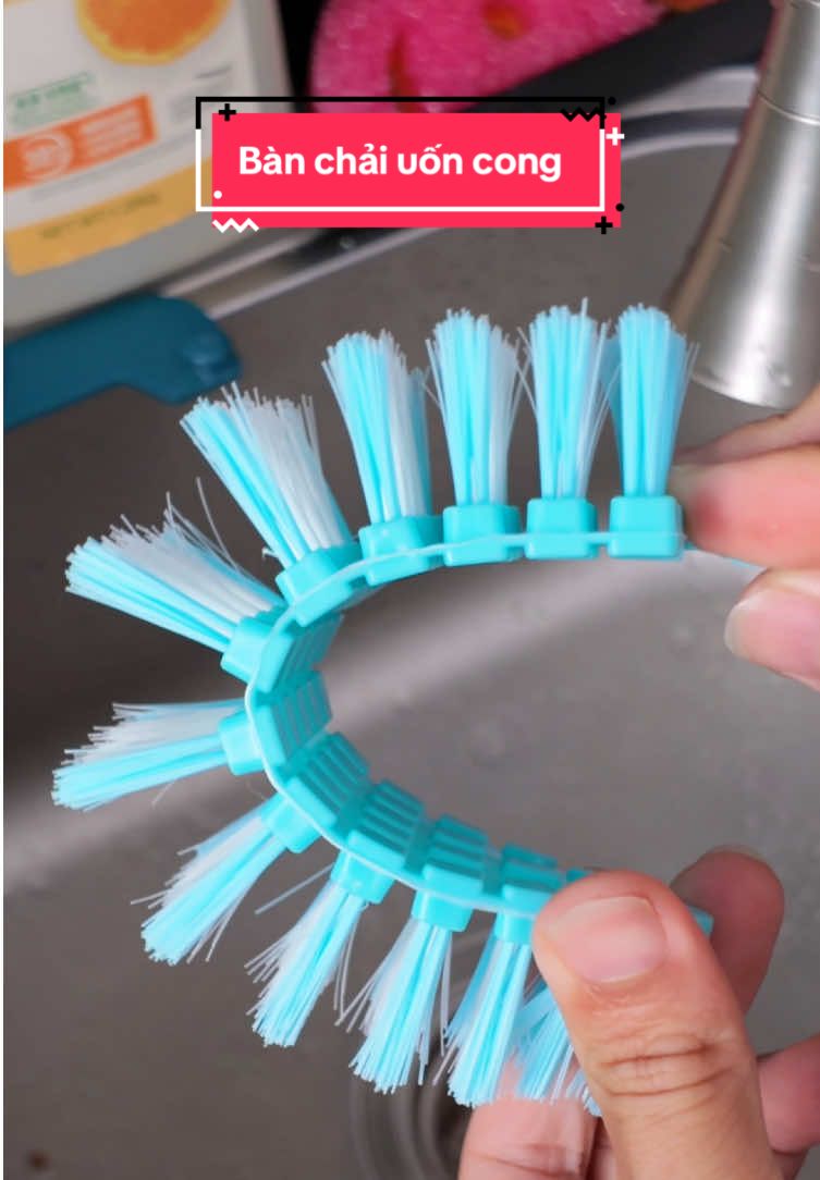 Mua bàn chải chà rửa thì mua loại uốn cong này tiện hơn nè các bác, chà góc tường, dây vòi nước vòi sen cũng dễ hơn | Bàn chải uốn cong | Nhân check #review #nhancheck 