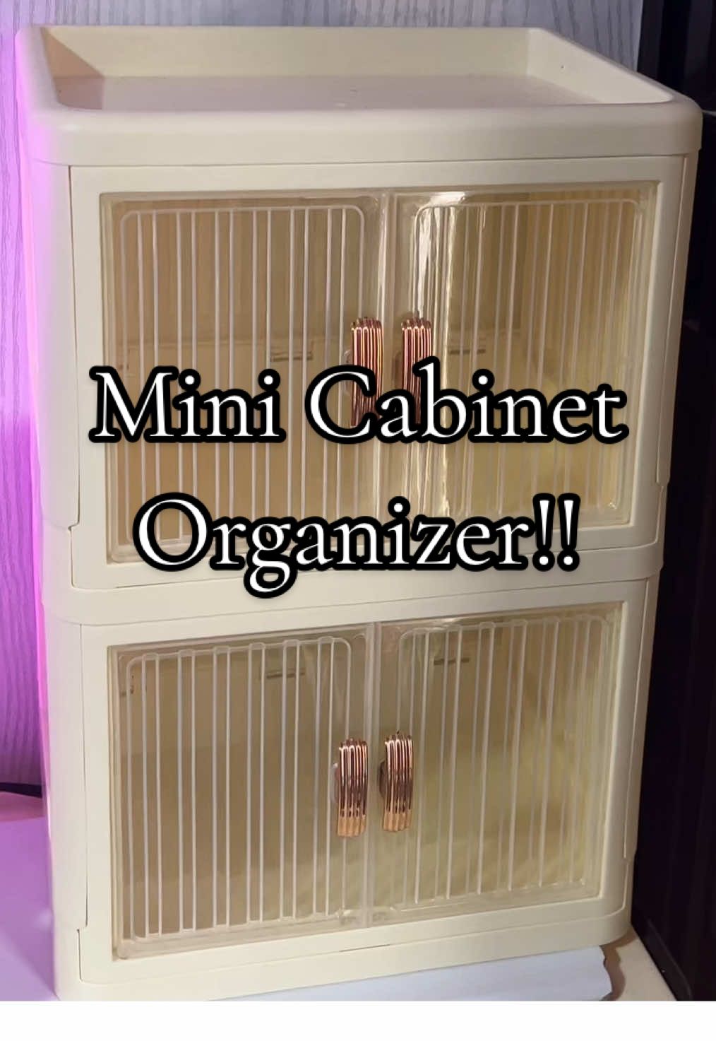 MINI CABINET ORGANIZER!🥰😍#organizer #minicabinet 