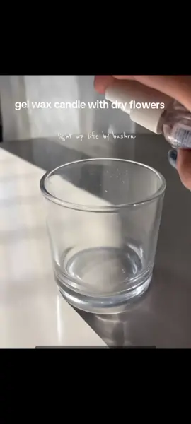 gelwax candal with dry flowers customise your candle with your choice dmfor order  #customisegiftshop #unfrezzmyaccount #viraltiktok #foryou #jarscentedcandle 