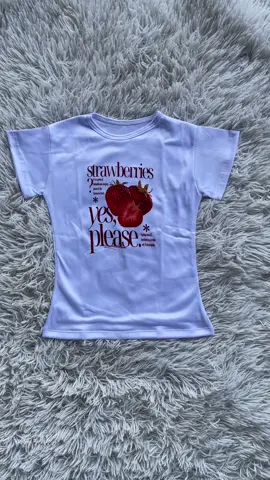 “🍓 Fresh & sweet style! Get this cute ‘Strawberries, Yes Please’ top now 💖 Perfect for casual OOTDs!”✨#strawberries🍓 #top #crotop #tops #fyp #affordable #fyppppppppppppppppppppppp 