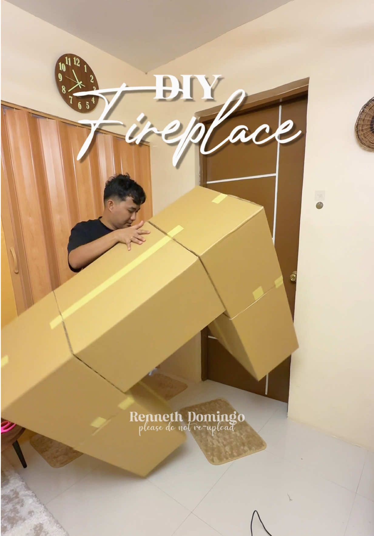 Mini Vlog | DIY Fireplace and White Christmas Tree 🎄✨💯 #minivlog #longervideos #contentcreator 