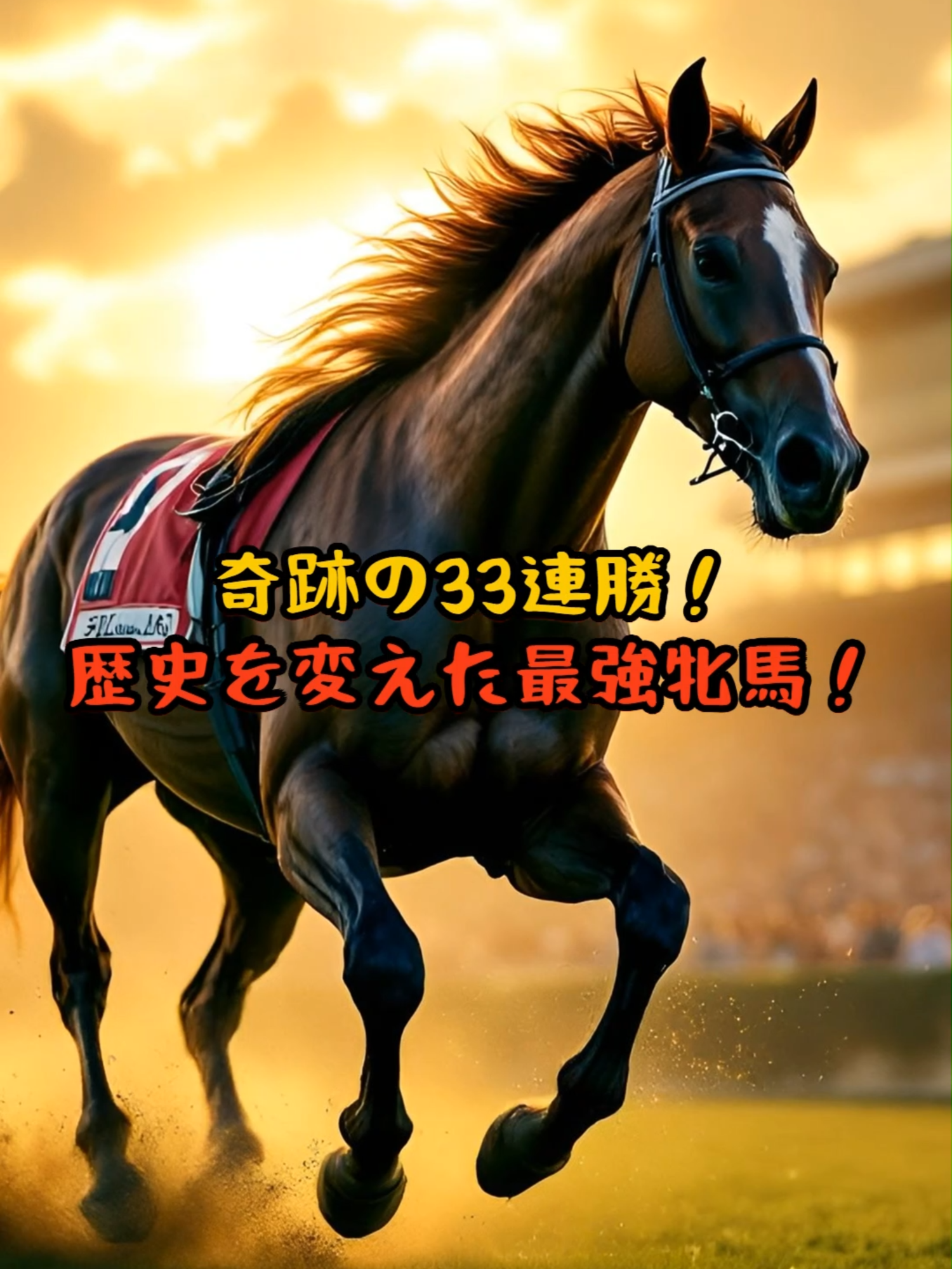 The Miracle Streak of 33 Wins～後編～ #競馬 #シンプルKEIBA #競馬好き #夏競馬 #紫苑ステークス #クイズ