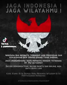 jgn mudah terprovokasi! Mari saling jaga satu sama lain demi keamanan kita semua. #salingjaga #jagajakarta #gerakanindonesiakondusif