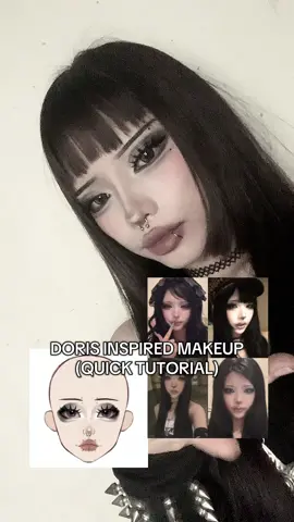 @doris ✦ inspired makeup look tutorial⋆˚࿔ contacts - @TTDeye Colored Contact Lens (20% off code “berry88”) lashes - @NinetynineDreams (20% off code “DVLLXO”) #doris #makeuptutorial #ttdeyecontacts #ninetyninedreamslashes #fyp 