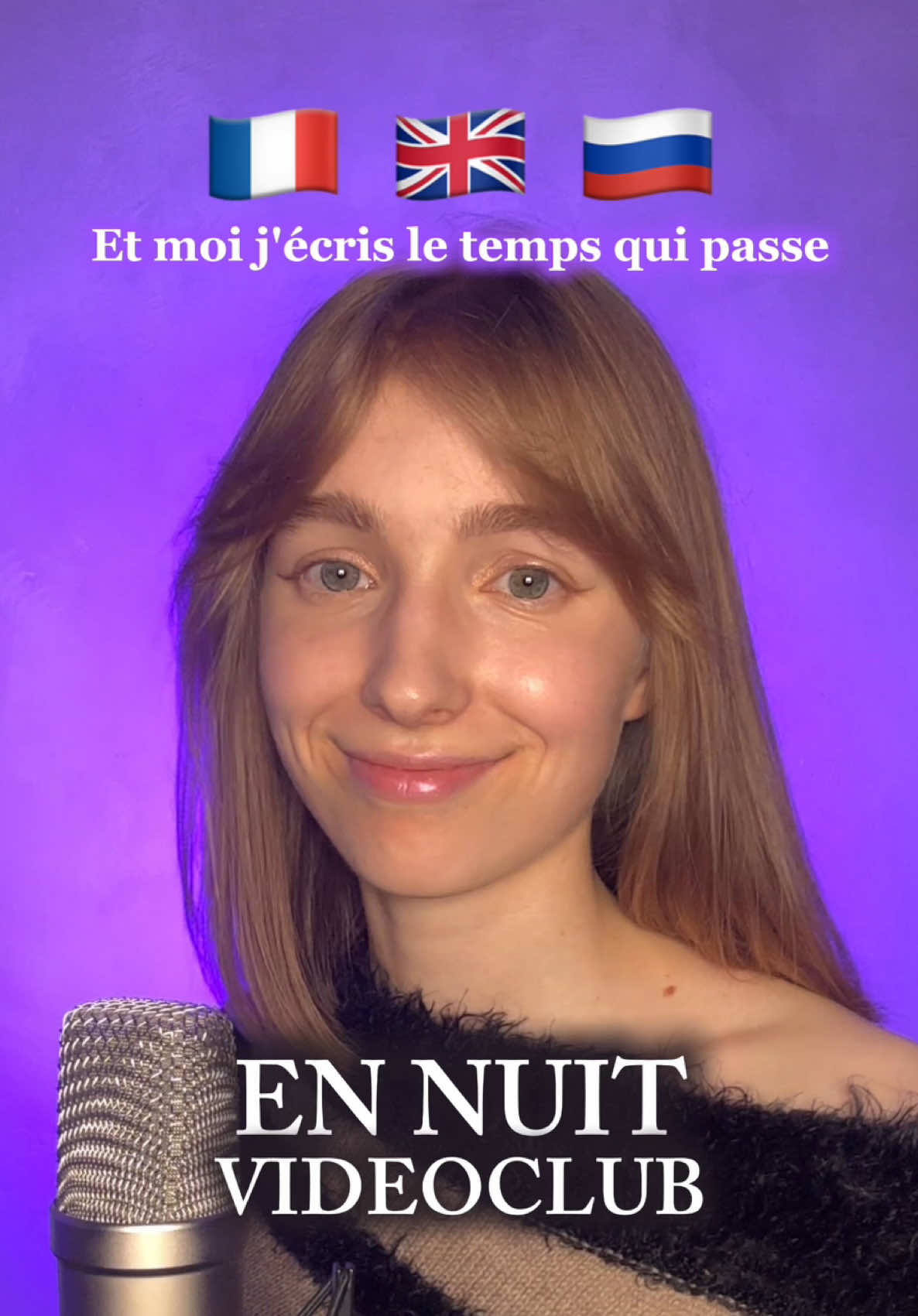 Song EN NUIT by Videoclub in French (Français) English Russian (Русский) #viral #fyp #song #songs #musica