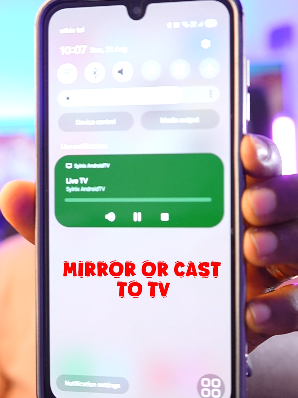 Mirror or Cast your android to PC 😍🔥 . . #ሚኪደስታ #mikeydesta #android #TV 