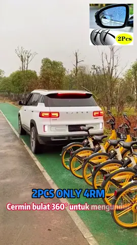 Dengan cermin bulat kecil ini, pandangan semasa membalikkan atau memandu sangat baik. Tidak ada lagi titik buta dalam penglihatan~ #fypジviral tiktok #blindspot #cermintitikbuta
