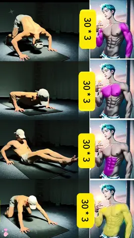 #Fitness #noequipmentworkout #sport #healthy #man #exercise #manpower #workout #homeworkout 