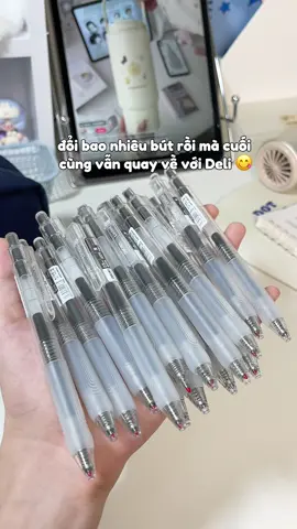 bút gel deli mãi xịn mãi đỉnh 😋#deli #butgeldeli #delia575 #backtoschool #study 