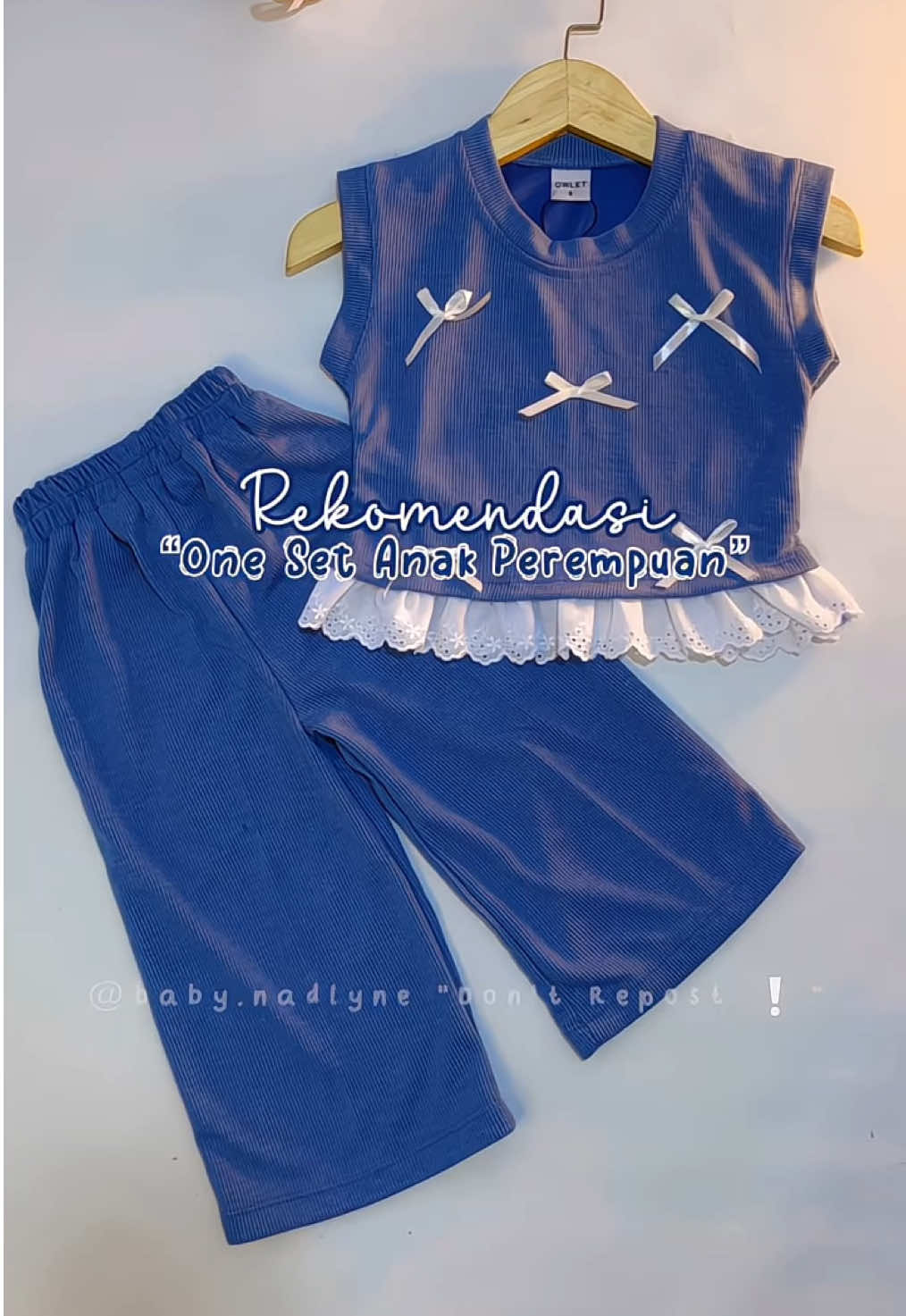 Rekomendasi One set anak perempuan kekinian mommy😍 #onesetanak #onesetanakperempuan #outfitanakcewek #ootdanakperempuan 