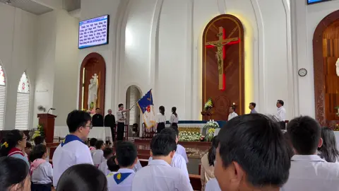 Thiếu nhi Tân hành ca, giai điệu quen thuộc của Thiếu nhi thánh thể giáo xứ Đông Hải❤️trong ngày khai giảng năm học giáo lý mới, năm học 2025-2026❤️‍🔥 #glv #glv_gx_donghai #thieunhithanhthe #conggiao #khaigiang 