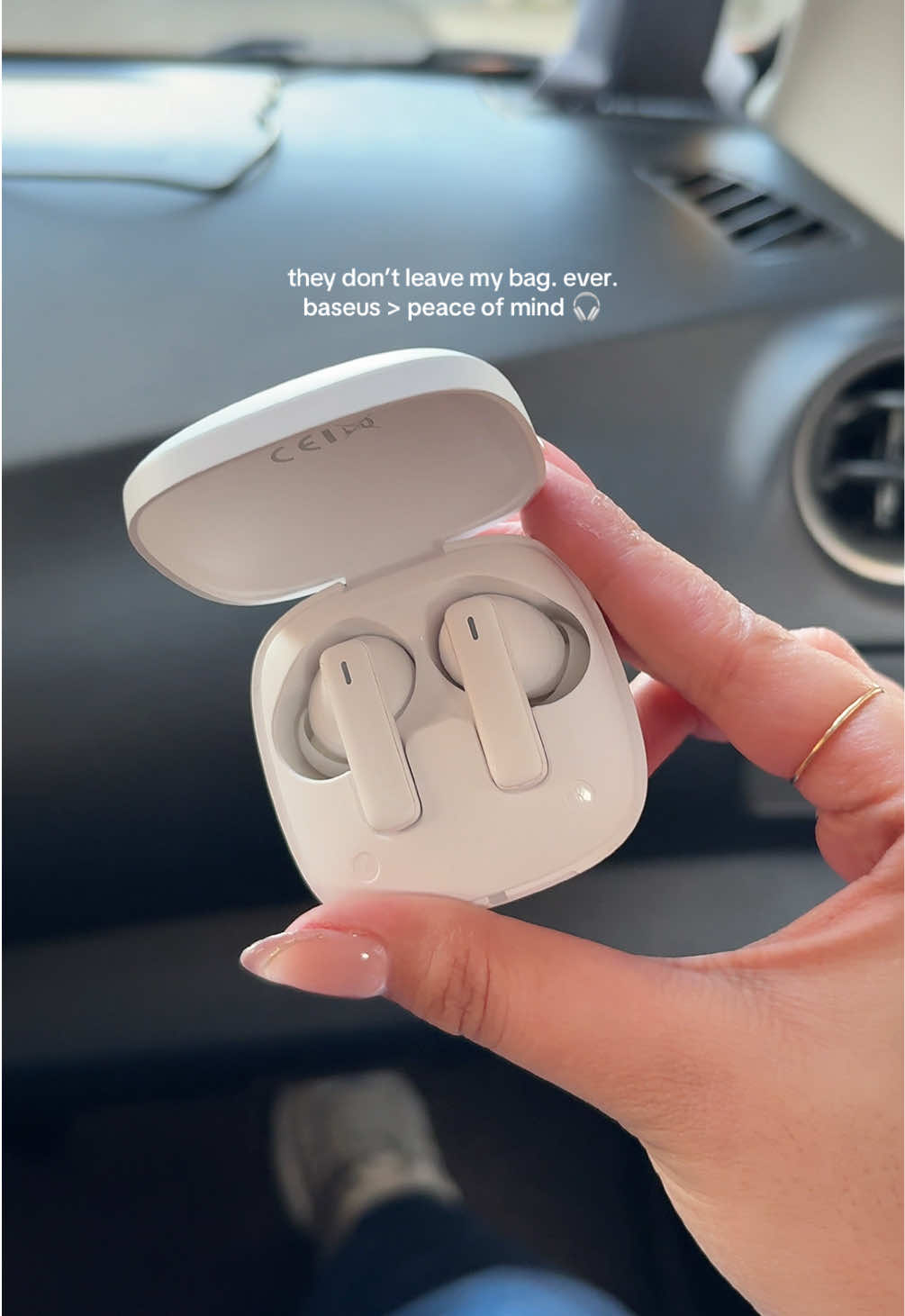 can't leave the house without them. keys, phone, baseus. 🎧 #baseus #earphones #wirelessearphone #earbuds #wirelessearbuds 