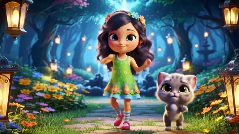 عندي قطه وانت لأ 😂💗 #اغاني_اطفال #kidssong #kids #cartoon #fyp 