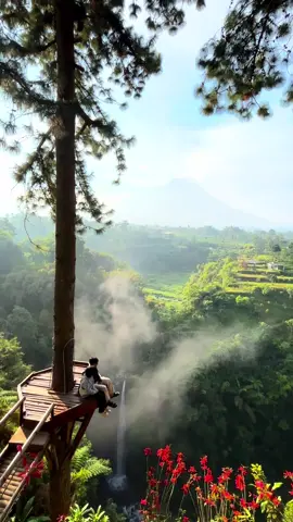 Dua keindahan + bersamamu 💕🫶🏻❤️@ivanaa #airterjunkedungkayang#fypage #foryou 