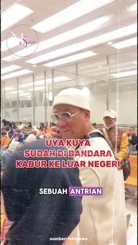 UYA KUYA Keciduk di Bandara, Netizen Ledek Mau Kabur❓ #beritaselebriti #beritaartis  #mseleb #uyakuya #dpr   