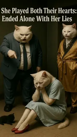 She Played Both Their Hearts : Ended Alone With Her Lies #cutecats #funnycatshorts #catstories #ai #aifusic 