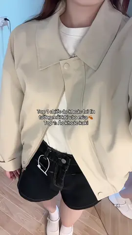 Top những chiếc áo khoác tui luôn tin tưởng vào mùa thu 🍂 #outfit #reviewquanao #aokhoac #aokhoackaki #aokhoacbomber 