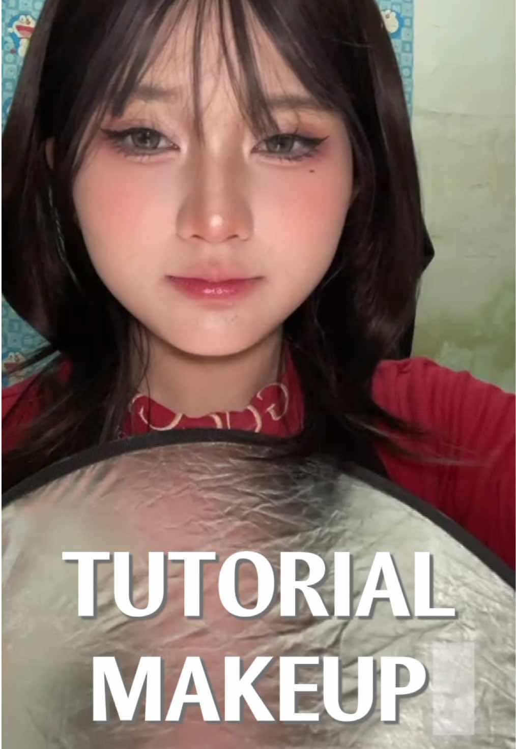 maaf ya ada yang kelupaan 😔 #tutorialmakeup #makeuptutorial #douyinmakeup #ullzang #makeup 