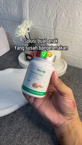 Rekomen buat bunda” BB anaknya susah naik #vitamin #tiens #zinc 