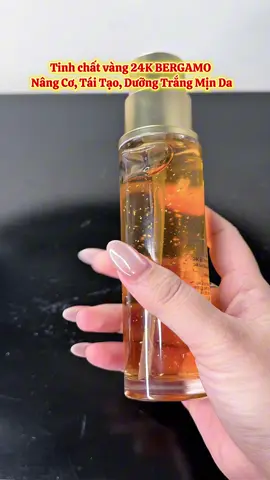 Serum Dưỡng Trắng, Tinh Chất Vàng 24k Giúp Dưỡng Ẩm Chống Lão Hóa Căng Bóng Da  #duongda #bergamo #mypham #makeup #xhtiktok 