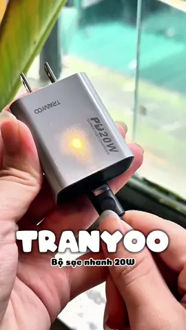 Bộ sạc nhanh 20w Tranyoo #hinriviu95 #review #phukiendienthoai #bosacnhanh #sacnhanh20w #cusacnhanh #tranyoo 