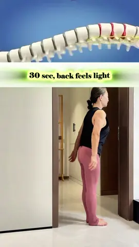 Hold for 30 seconds to create space and effectively relax your back. Will you try it now? #exercise #health #relaxation #backpain #dailyworkout