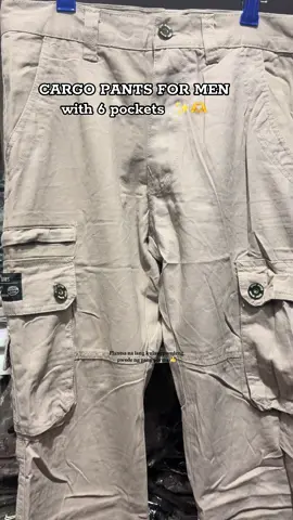 CARGO PANTS FOR MEN WITH 6 POCKET 