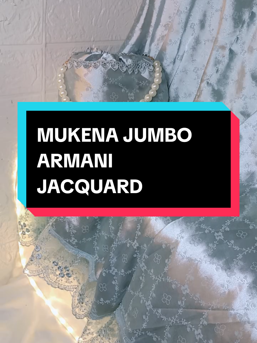 MUKENA JUMBO SUTRA SILK JACQUARD #fyp#fypviralシ#mukenajumbo 