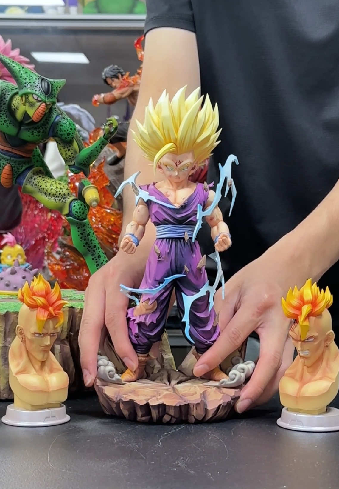 Baozishan studio ssj2 Gohan.#dragonballz #dbz #dragonball #goku #gohan 