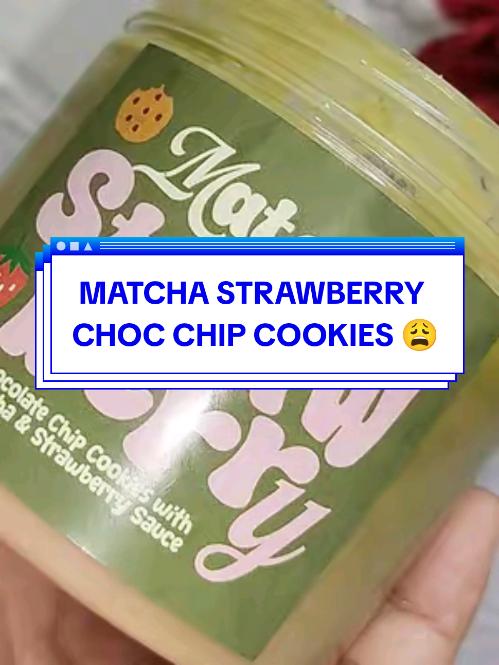 MATCHA STRAWBERRY DARI @monstr.my NI STOCK LAJU HABIS ‼️ KLU CRAVING, TERINGIN, BELI LAJU² ⚠️ ( #matchastrawberry #mirahxaffiliate #monstrcookies #strawberrymatcha #cookies )
