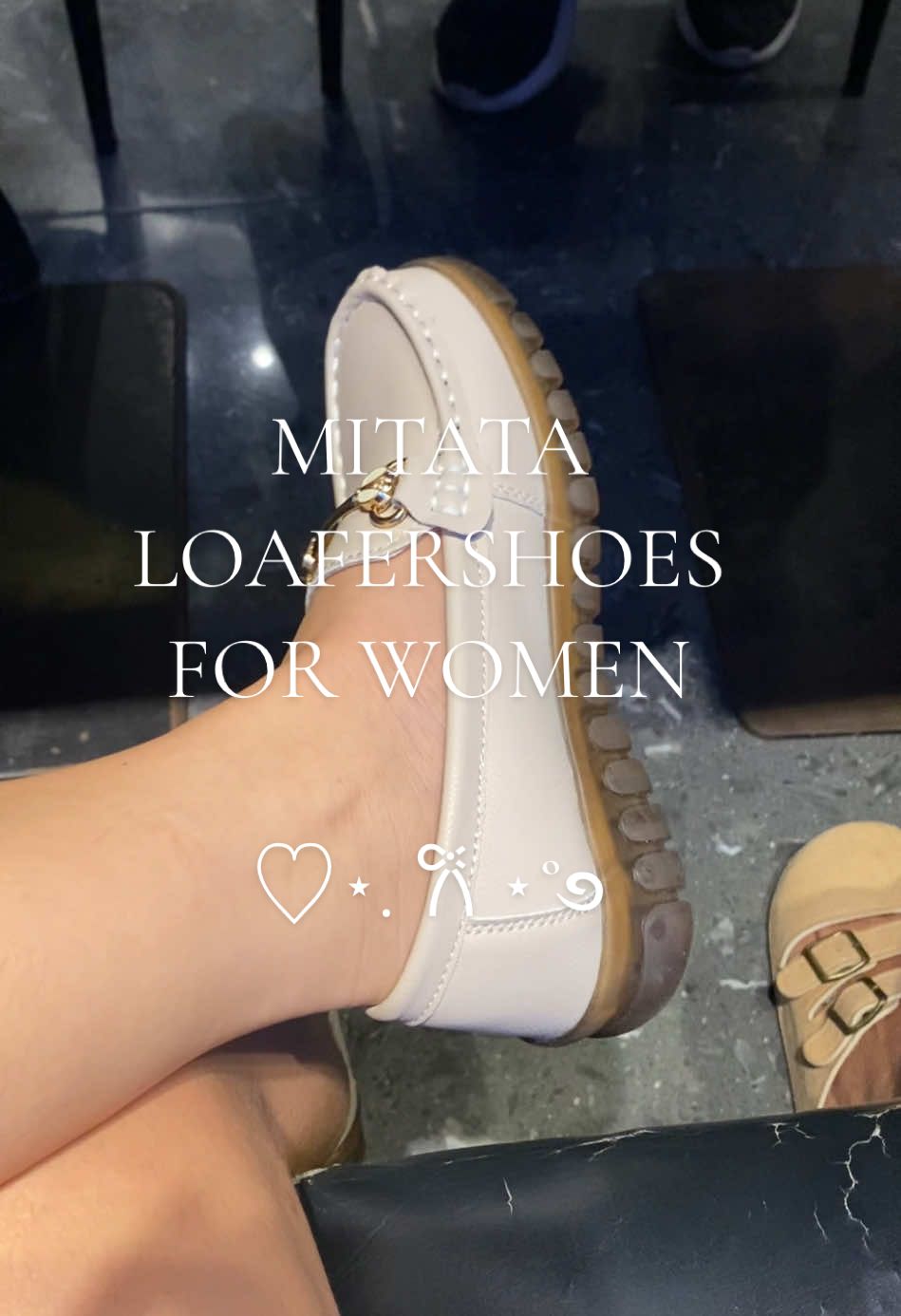 Can’t get over with this MITATA Loafer Shoes 😍 Sobrang lambot sa paa !!  #loafers #officeshoes #loafershoes #fyppppppppppppppppppppppp  #affiliatemarketing 