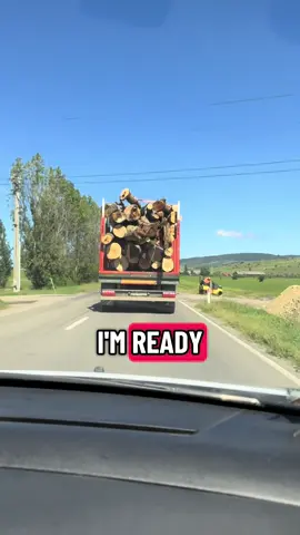 That moment when a logging truck drives in front of you… and all you can think of is Final Destination. 😅 #finaldestination #horrorvibes #traumatized #logtrucks 