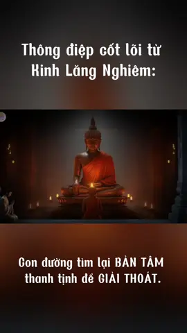Thông điệp cốt lõi từ Kinh Lăng Nghiêm: Con đường tìm lại BẢN TÂM thanh tịnh để GIẢI THOÁT. #phaphoilangnghiem #httuyenhoa #tuyenhoa #langnghiem #daibitam 