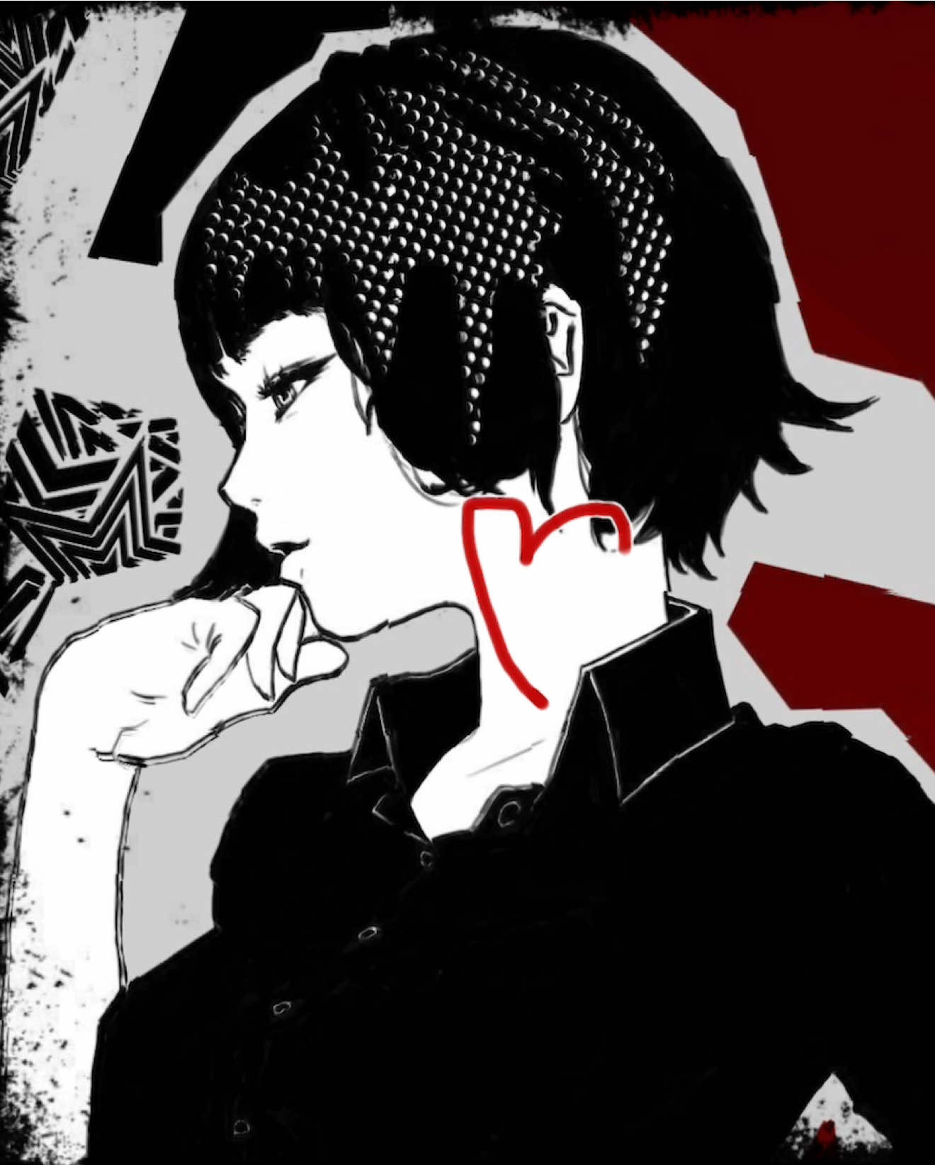 most of the time was me stressing over what fps to use #makotonijima #persona #persona5 #makoto #edit @woni 